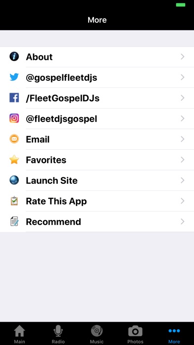 Fleet Gospel DJ's App screenshot 4