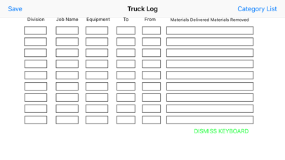 Truck Log - Simple screenshot 2