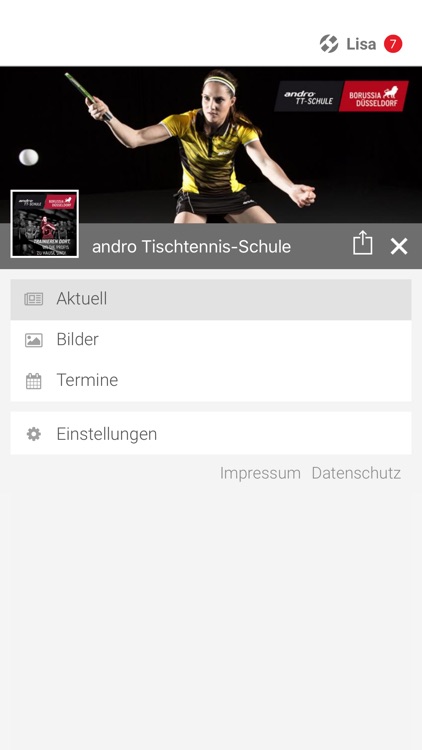 andro Tischtennis-Schule