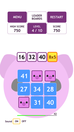 Tap the Multiples: Math Puzzle Game for Kids(圖5)-速報App