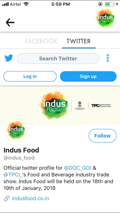 Indus Food 2018 screenshot 4