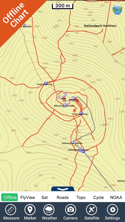 Harz National Park - GPS Map Navigator
