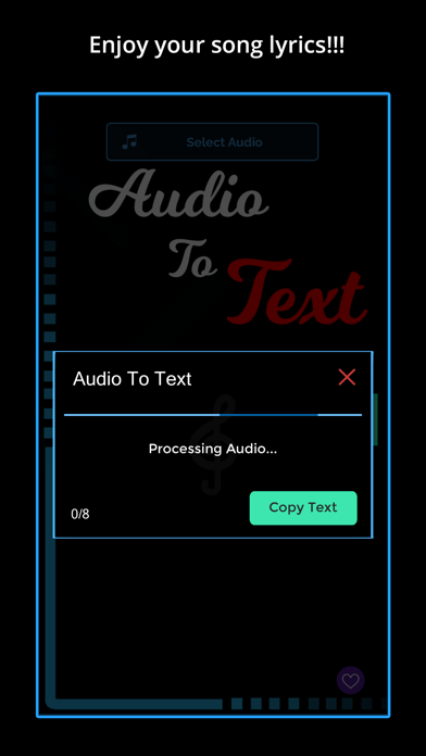 Audio to Text Converter screenshot 4