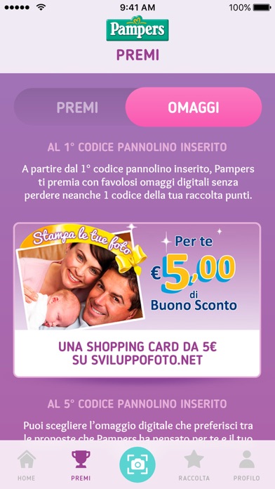 Pampers Regali dei Desideri screenshot 2