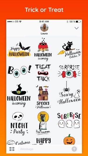 Emoji Halloween Party Stickers(圖3)-速報App