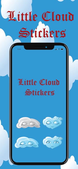 Little Cloud Emojis(圖1)-速報App