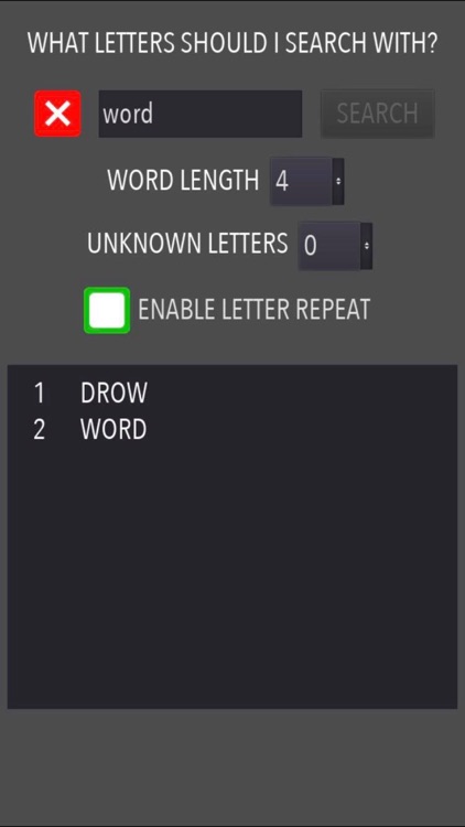 WordFinder - Anagram screenshot-4