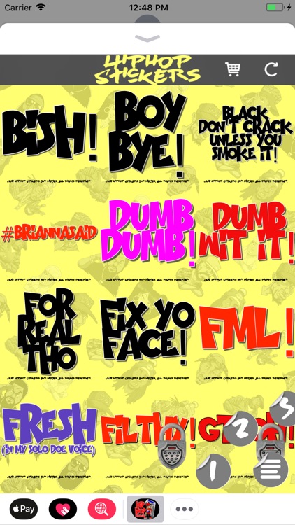 Hiphop Stickers and Memes