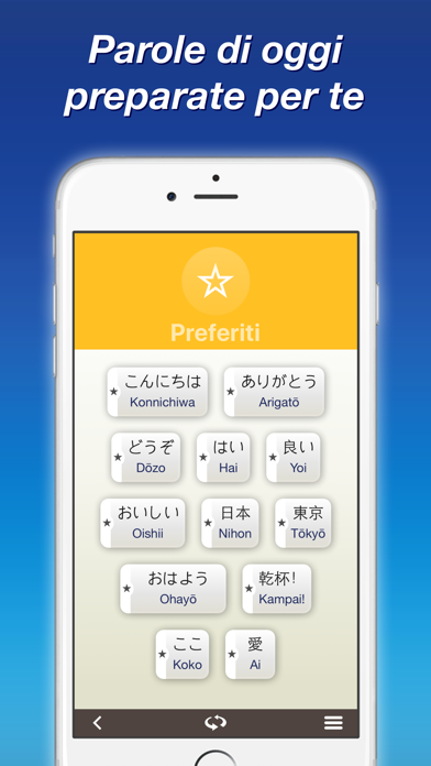 Screenshot of Giapponese — Imparare con Nemo4