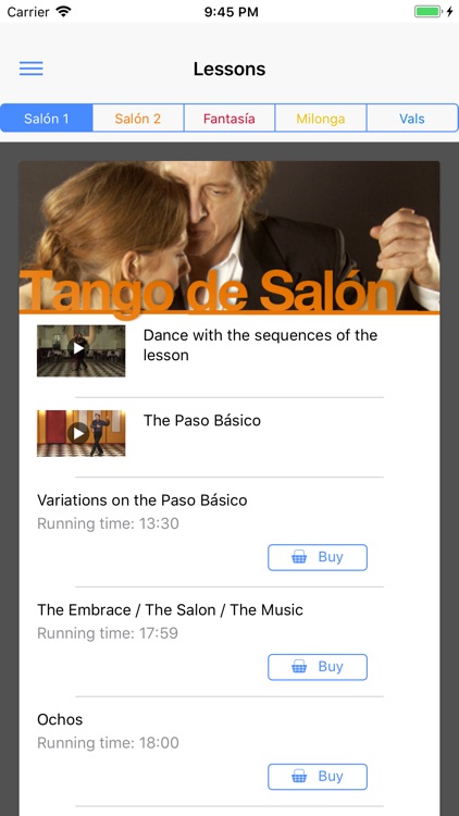 Tango curso