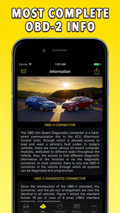 OBD-2 Subaru screenshot1