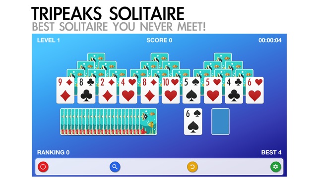 Tripeaks Solitaire．