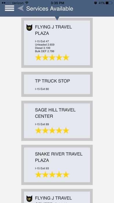 Truckstop & Services Directory screenshot 3