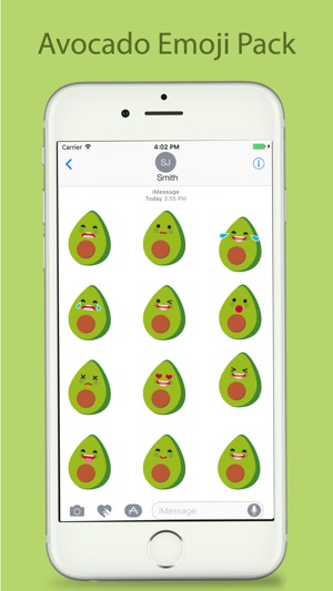 Avacado Emoji Stickers(圖3)-速報App