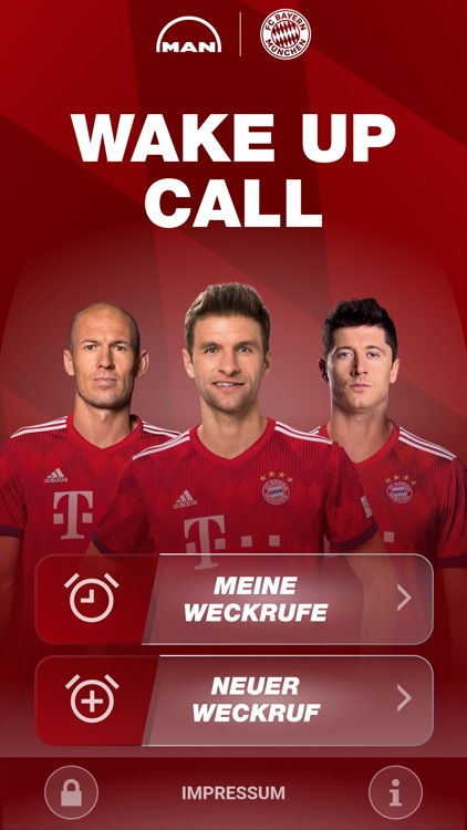 MAN – FC Bayern Wake Up Call