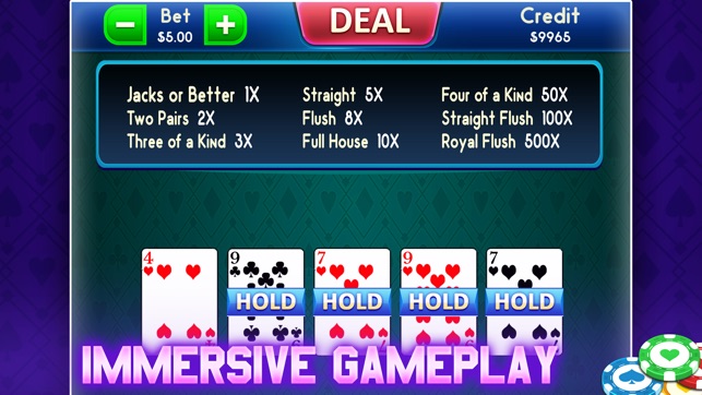 Video Poker: Fun Casino Game(圖2)-速報App