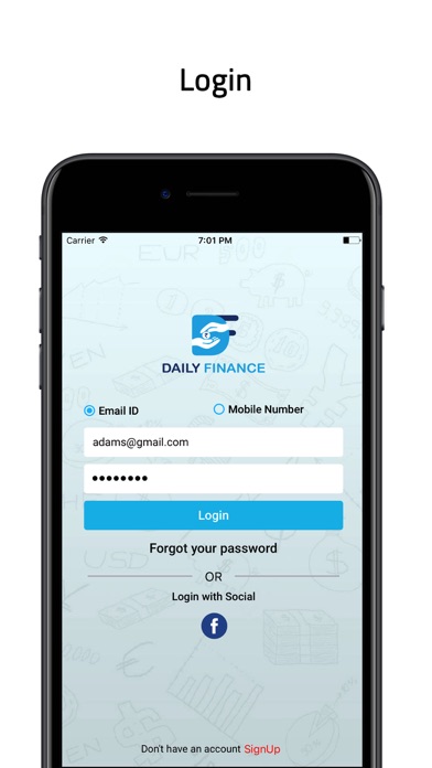 Daily Finance screenshot 2