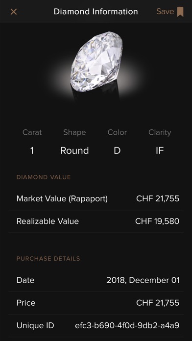 Helvetic Diamond Exchange screenshot 2