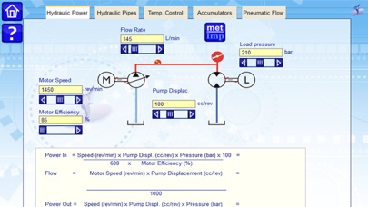 Hydraulic Training Calculators screenshot 2