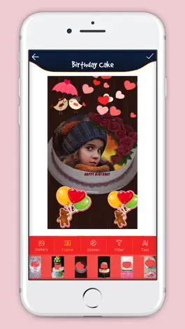 Game screenshot Birthday Cake With Photo mod apk