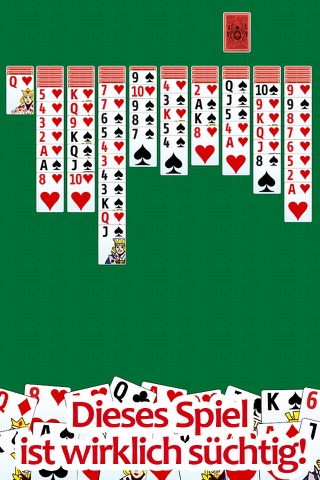 Spider solitaire - classic popular game screenshot 2