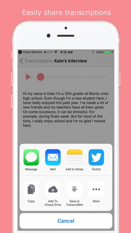 Transcribble screenshot-3