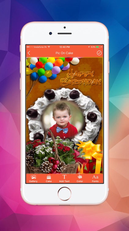 Name and Photo on Birthday Cakes screenshot-3