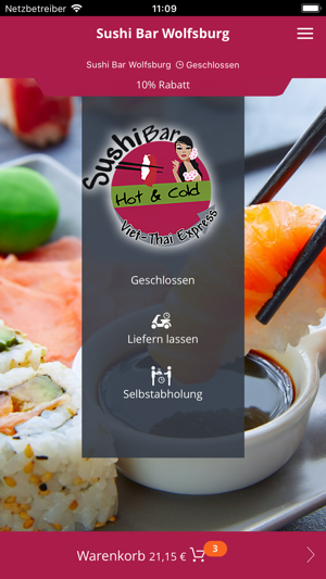 Sushi Bar Wolfsburg(圖1)-速報App