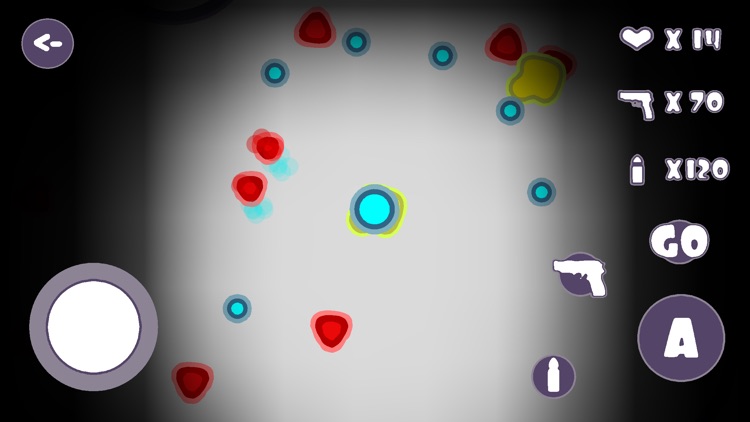 Biological Maze Warfare