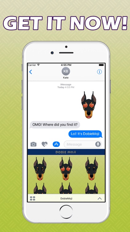 DobieMoji - Doberman Emoji & Stickers