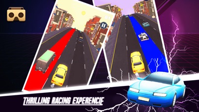 VR Car Racing: Rushy Road screenshot 3