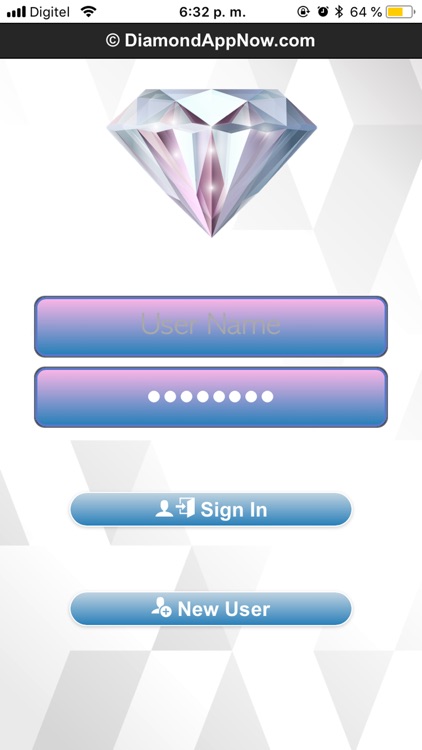 Diamonds App Now