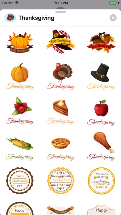 Animated Thanksgiving Holiday screenshot 2