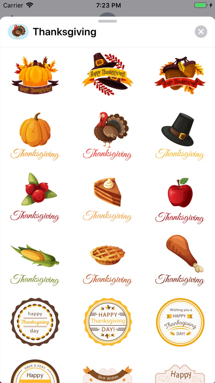 Animated Thanksgiving Holiday