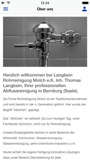 Rohrreinigung Molch E K On The App Store