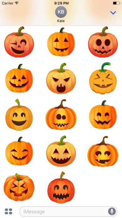 Scary Halloween Emoji Stickers screenshot 3