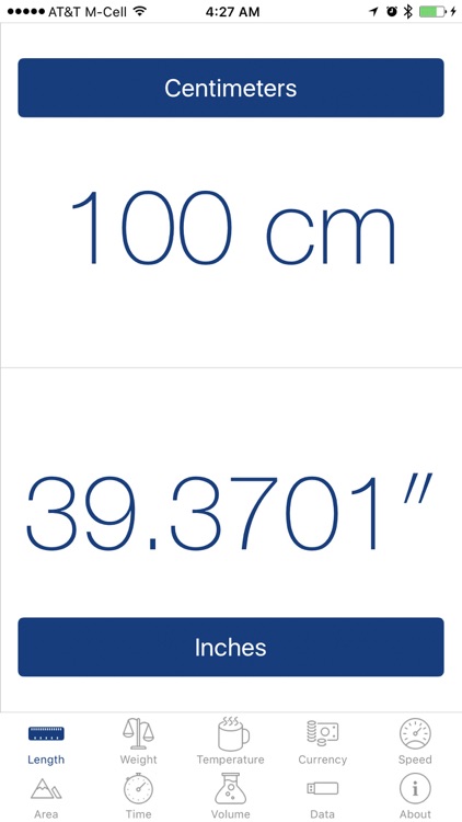 Converter for iPad (units and currencies)