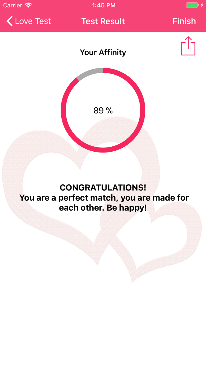 Love test compatibility