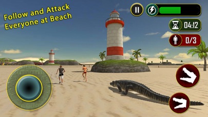 Wild Crocodile Beach Attack screenshot 3