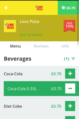 Loco Pizza screenshot 4