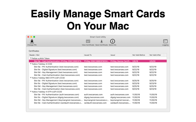 Smart Card Utility