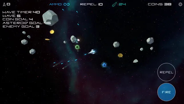 Astronoidz, game for IOS