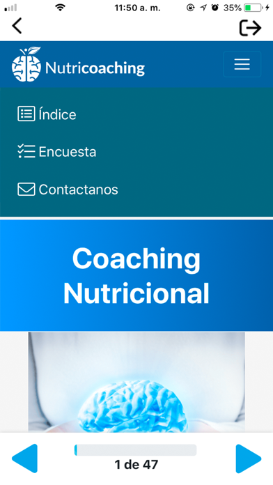 Nutricoaching screenshot 2