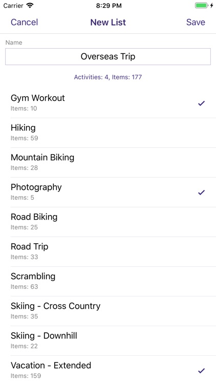 PackCheck screenshot-3