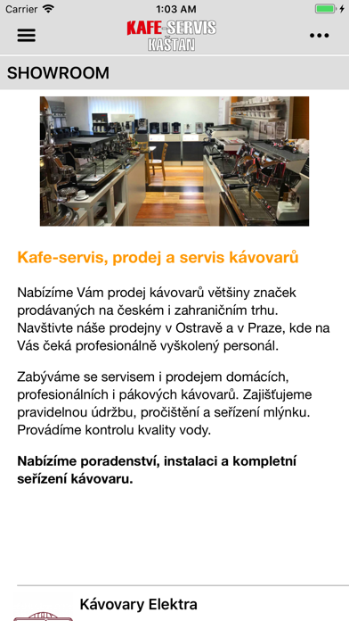 Kafe-servis Kaštan screenshot 2