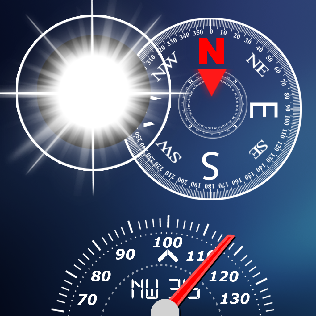CFSAC (Compass - Speedometer) App Icon