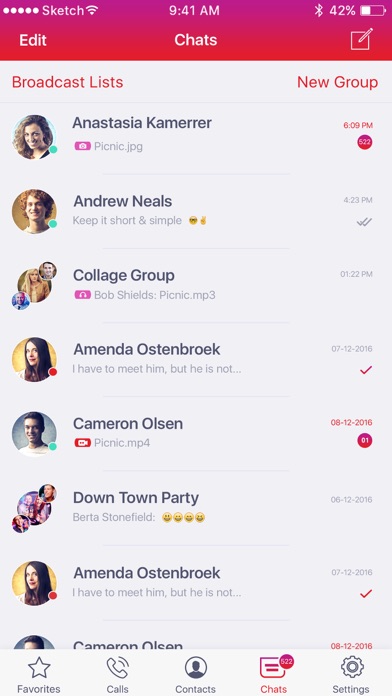 Aaloo Messenger screenshot 2