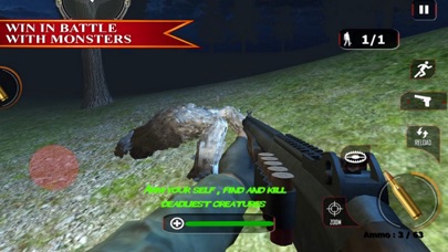 Hunter Monster Scary Forest screenshot 2