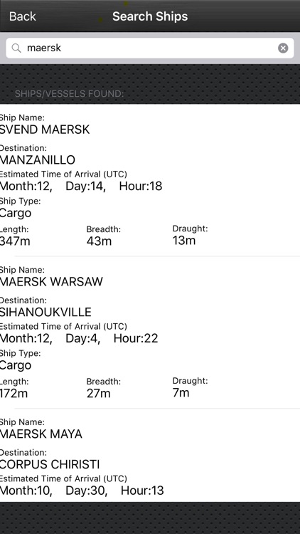 TrackaShip Live Marine Traffic