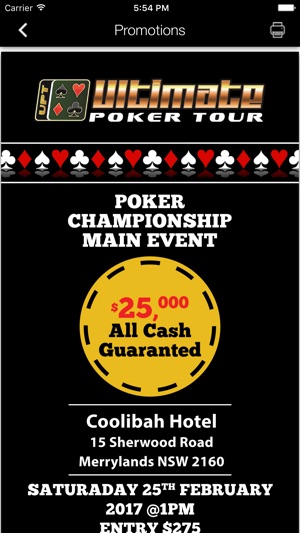 Ultimate Poker Tour Australia(圖3)-速報App